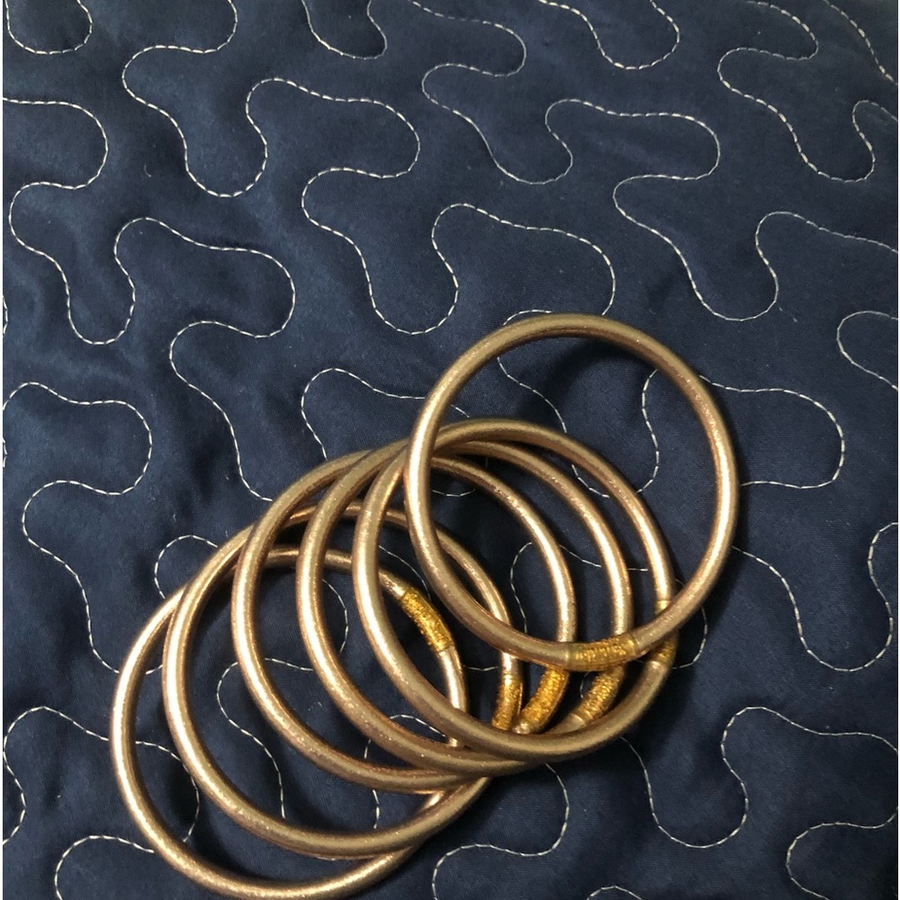 Buddha girl bracelets champagne